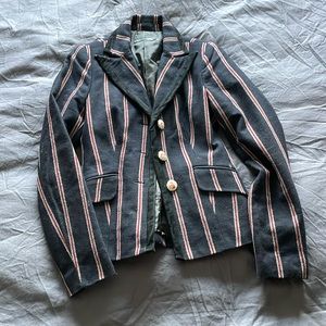 Zara TRF wool prep jacket Size Medium